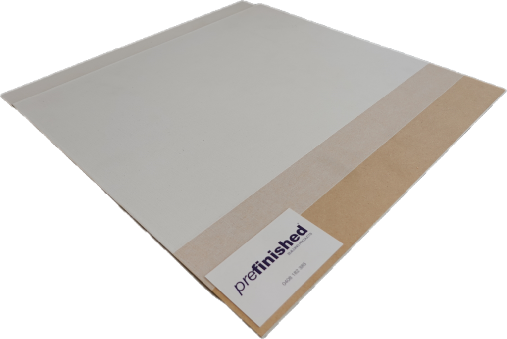 MDF White Backing - Prefinished